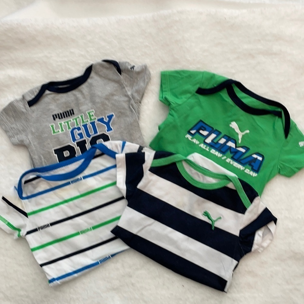 PUMA Bundle of four 3-6 month One Pieces